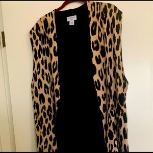 Animal print over piece